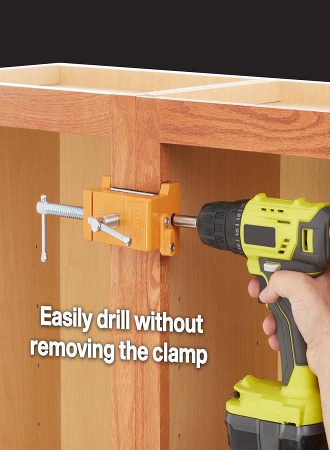 manram Cabinet Clamps 4 Pack Protective Case Included - Cabinet Face Frame Clamps, Claw Clamps for Cabinets - Image 5