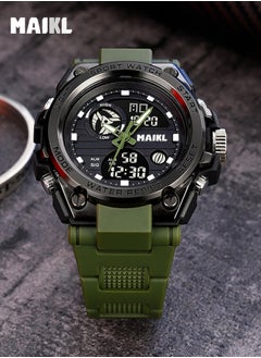 MAIKL MAIKL upgraded Wolverine watch for men, high school students, multifunctional waterproof night light dual display technology, sports electronic watch for men  - Image 2