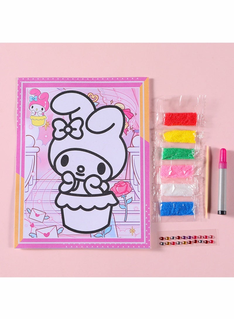 30 Color Sand Art Kits for Arts and Crafts,DIY Painting,Drawing  - Image 4