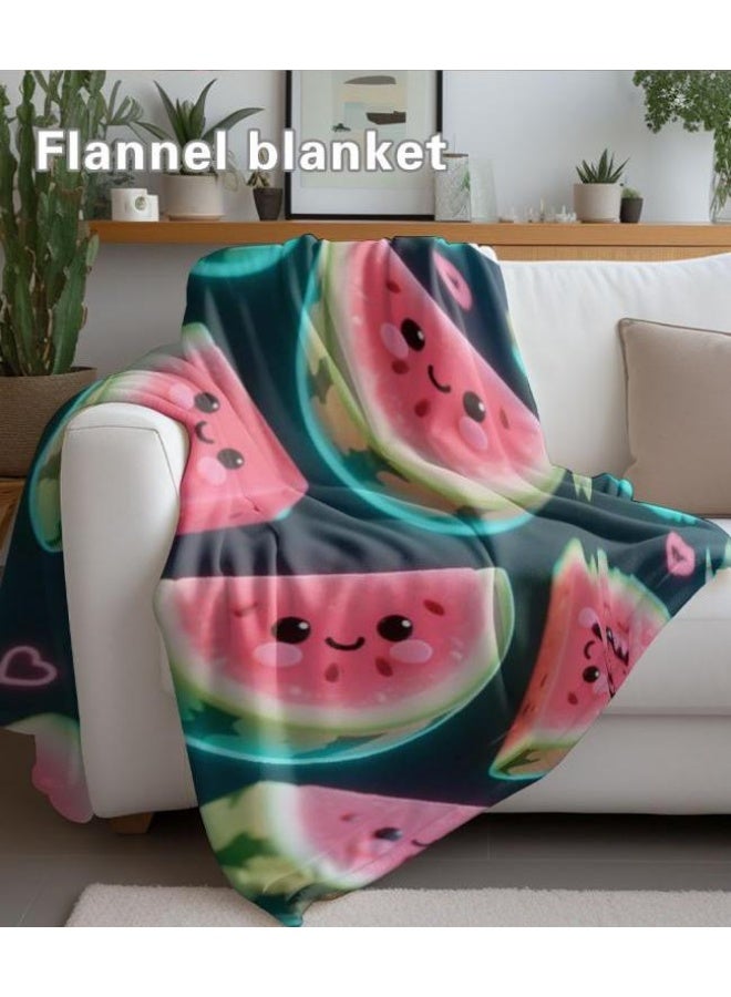 general Children's or student cartoon flannel thin blanket (warm and comfortable, suitable for sleep, games) 100cm*150cm - 377 - Image 1