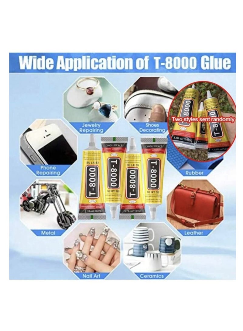 Generic Special Glue T8000ml/50 for Fixing Acrylic Diamond Painting Art, Dot Drilling, Jewelry Drilling  - Image 2