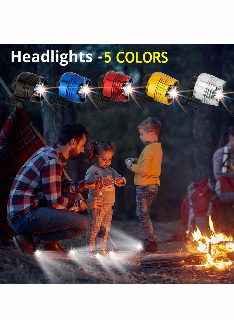 Excefore 2 Pcs Croc Charm Light for Croc Waterproof Shoes Lights Charms for Dog Walking Handy Camping Lasting 72 hours glow - Image 2