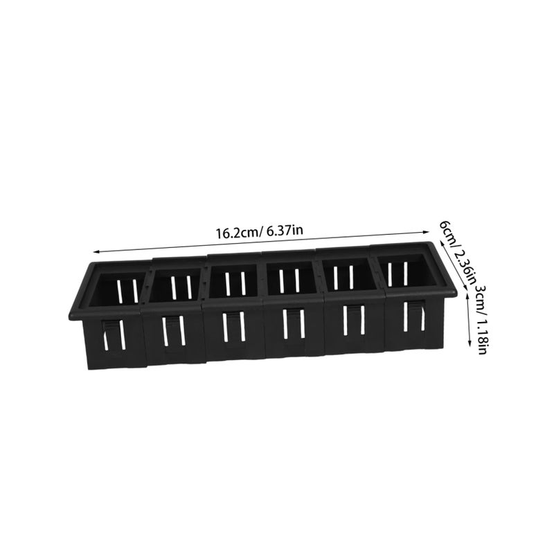 Universal 12V Rocker Switch Panel Holder Durable Frame Easy Installation Weather Resistant - Image 3