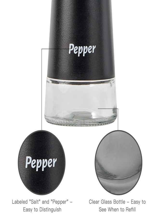 TUPERMAR Salt and Pepper Shakers Set with Adjustable Pour Holes Stainless Steel Farmhouse Salt Shaker and Pepper Shaker for Kitchen Cooking Table, Camp BBQ Namakdani Shaker (1 Pack) - Image 3