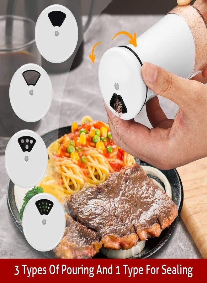 TUPERMAR Salt and Pepper Shakers Set with Adjustable Pour Holes Stainless Steel Farmhouse Salt Shaker and Pepper Shaker for Kitchen Cooking Table, Camp BBQ Namakdani Shaker (1 Pack) - Image 2