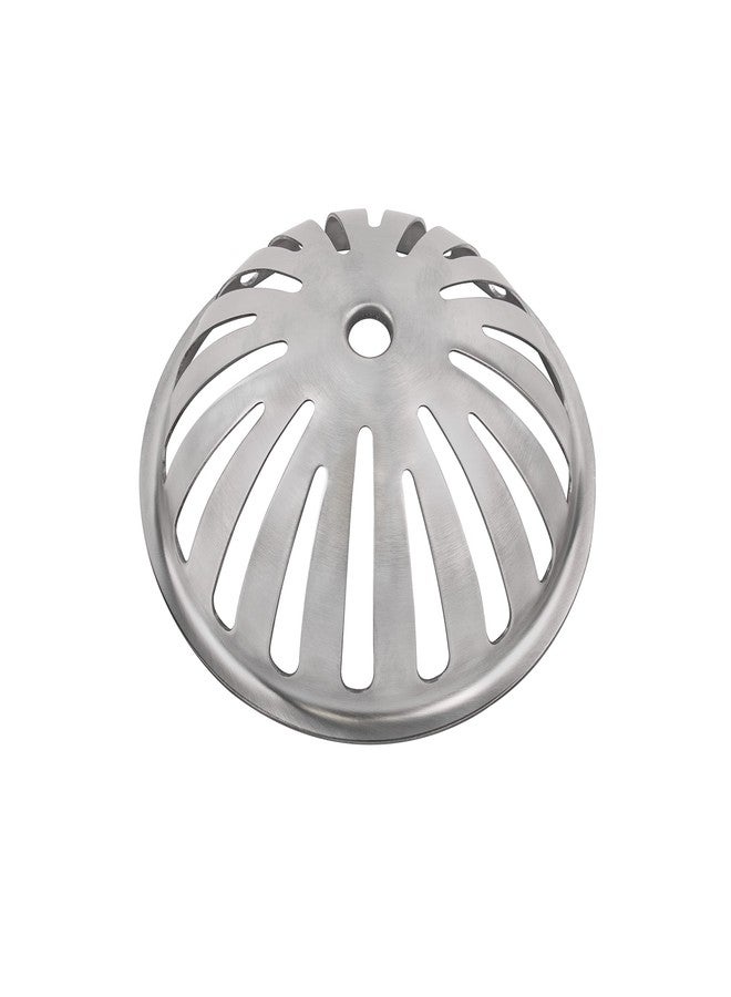 Leyso Type 304 Stainless Steel Heavy Duty Dome Sink Drain Strainer Floor Sink Drain Cover, 16 Gauge, 1.2 MM Thickness, 5-1/2" D x 2” H (Pack of 1) - Image 1