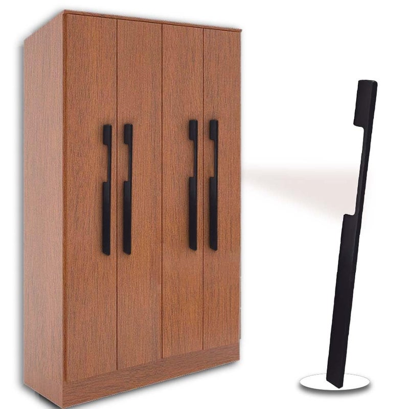 Volo VOLO Wardrobe Cabinet Handle MultiUse Pull Handle for Wardrobe Drawer Sliding Closet and Door in Kitchen Office and Bedroom SAC27 1 Black 900MM 36 Inch  - Image 3