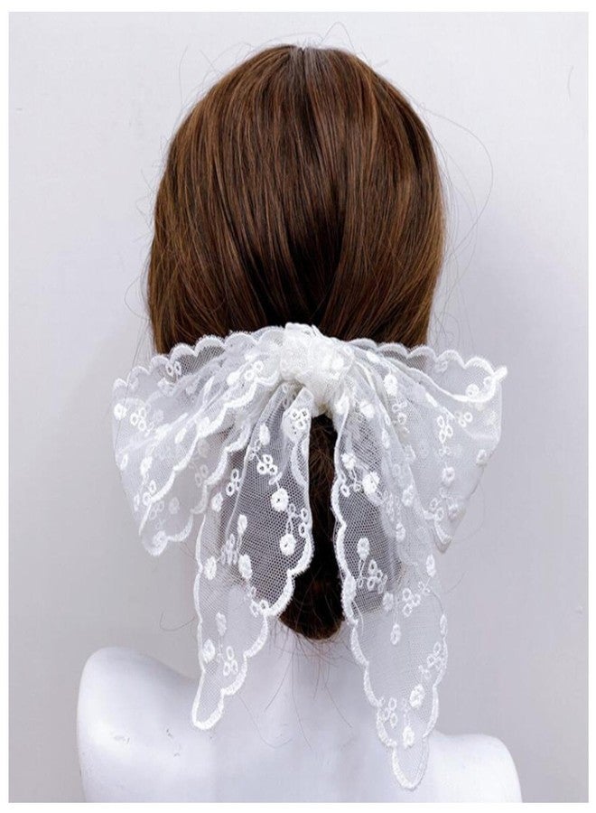 SuiGlory 3pcs Lace Headband Head Hair Scarf, Handbag Handle Wrap Ribbon Scarf Neckerchief - Image 2