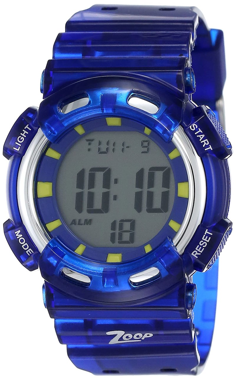 Zoop Digital Bluish Grey Dial Children's Watch NLC3026PP02W / NLC3026PP02W - Image 1