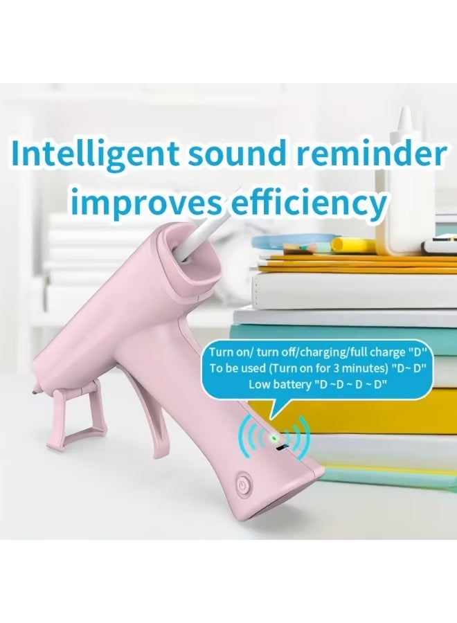 Professional Hot Glue Gun Kit – Fast Heating (3 Min) with 30 Glue Sticks, Stand & Nozzle Set – Ideal for Crafts, DIY, Repairs & Home Project - Image 1