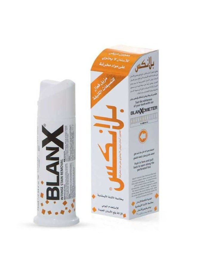 BlanX Toothpaste "Heavy Stain Remover - Icelandic Lichen Extract" 75 ml