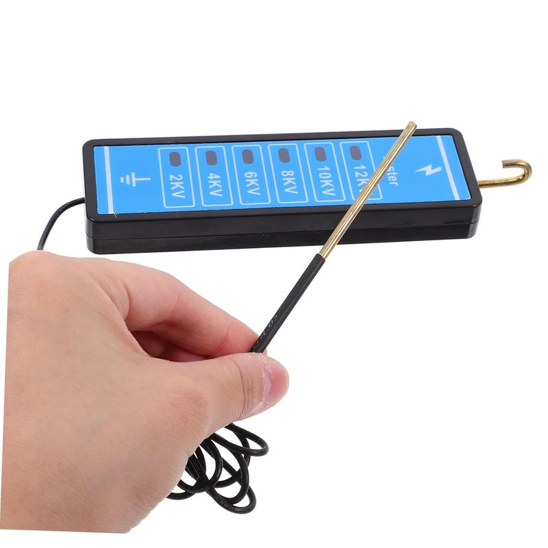 Jojofuny جهاز اختبار الجهد الكهربائي للسياج الرقمي الفولتميتر مقياس الضغط معدات الزراعة مقياس - Image 4