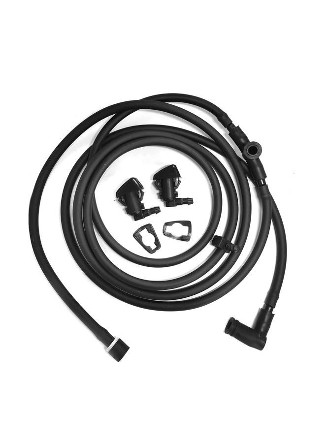 YIENAKFUN Windshield Washer Hose Jet fluid Spray Nozzles repair kit for 2011-2016 F250 F350 F450 Super Duty BC3Z-17K605-B BC3Z-17603-A Windshield Washer Hose - Image 1