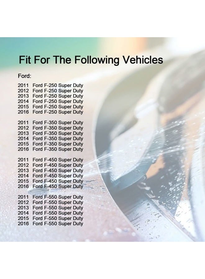 YIENAKFUN Windshield Washer Hose Jet fluid Spray Nozzles repair kit for 2011-2016 F250 F350 F450 Super Duty BC3Z-17K605-B BC3Z-17603-A Windshield Washer Hose - Image 5