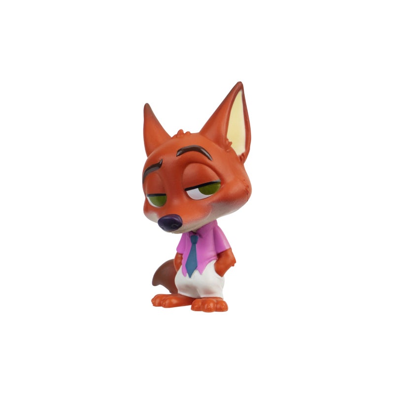 Disney Zootropolis 2 Collectible Figure 2-in-1 Pack - Nick Wilde & Myster Figure 2-Inches | Zootopia 2 Mystery Tails Collection | Surprise Figure | Character Figure | Gift for Kids and Collectors! - Image 4