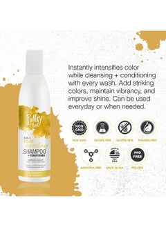 Colour Blondetastic, 3-in-1 Color Depositing Hair Cleanser & Conditioner, 8.5 fl oz. - pzsku/ZB67F053469CDBE151CDAZ/45/_/1683615339/37580209-c10d-476c-8ebe-1ba450a55bb1