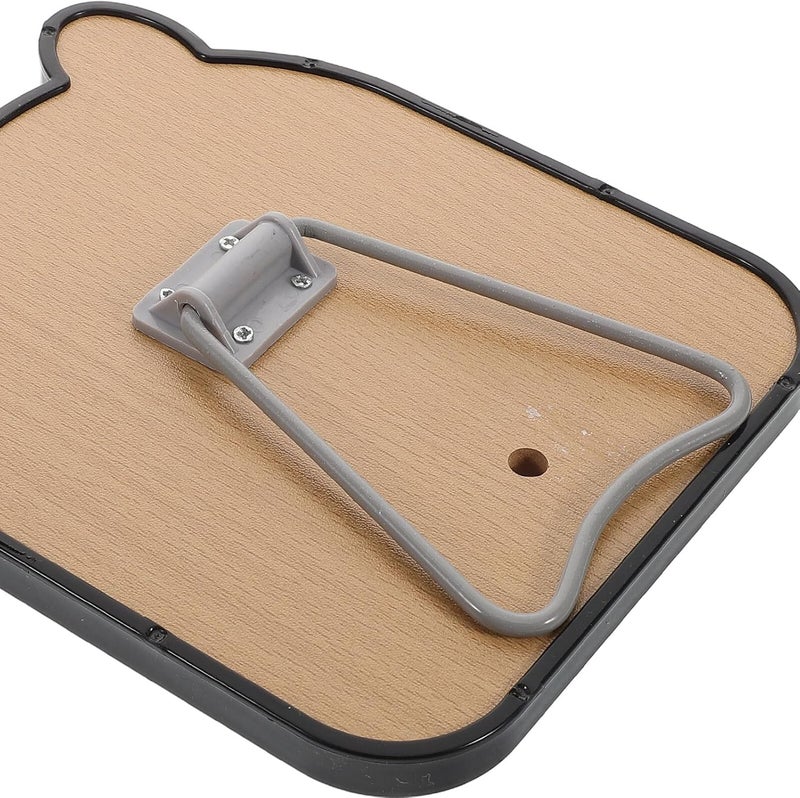 Wooden Cartoon Animal Tabletop Vanity Mirror Small Standing Desk Makeup Mirror with Stand Decorative Handheld for Nursery Use - Image 3
