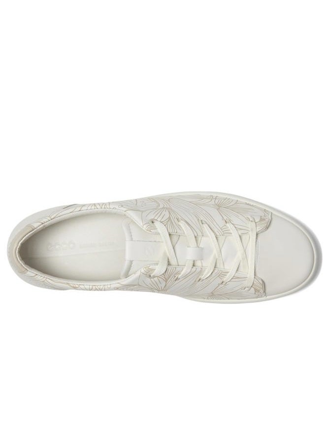 ECCO Women's Soft 7 Sneaker, White/Floral Print, 8-8.5 - Image 2