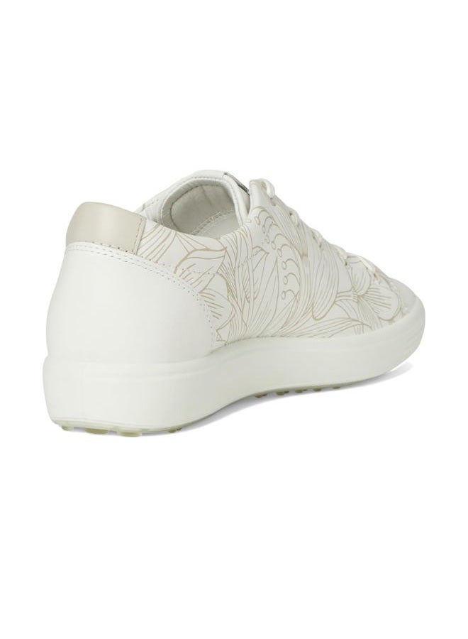 ECCO Women's Soft 7 Sneaker, White/Floral Print, 8-8.5 - Image 5