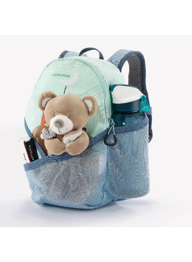 Quechua By DECATHLON | MH 100 | capacity 5 litres | Kids Hiking Trekking Backpack 2-6 years |Mint Animals  - Image 2