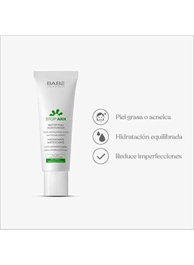 Babe Babé Stop AKN Mattifying Fluid 50ml - Image 2