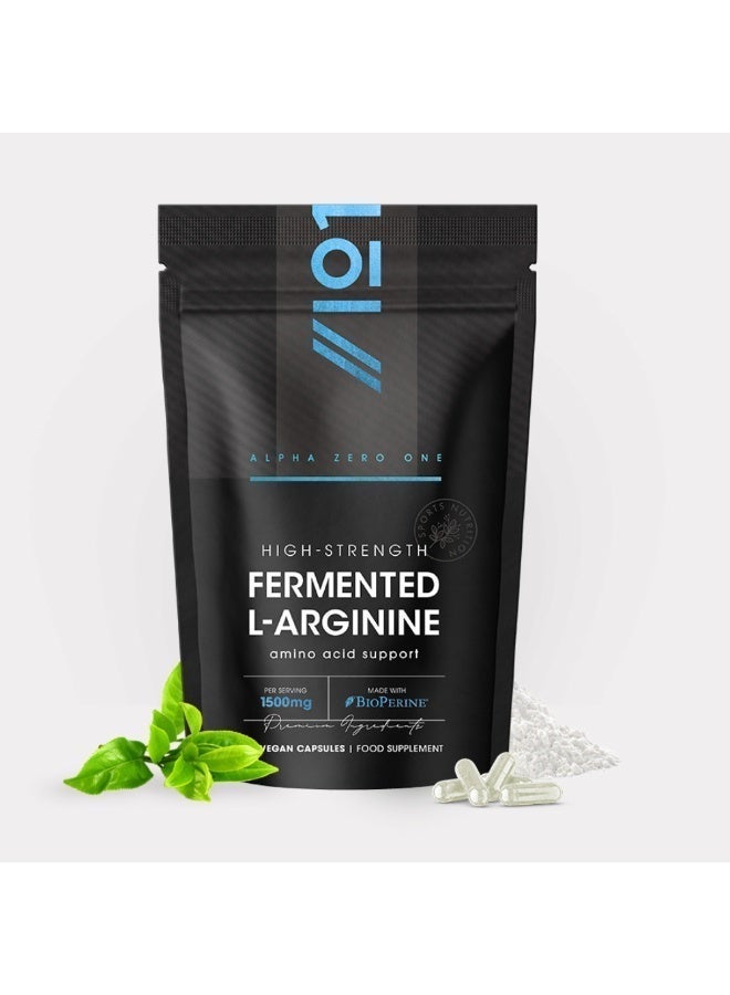 ALPHA01 L-Arginine 1500 mg – Supports Blood Flow, Energy & Muscle Performance, Made in UK, 90 Capsules - Image 2