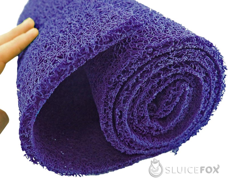 Sluice Fox حشاية صندوق السيول Sluice Fox Miners Moss Sluice Box Matting؛ حشاية صندوق السيول المخصصة لعمليات التعدين بالأسرّة السائلة؛ حشاية صندوق السيول - معدات تعدين الذهب - يتوفر بأربعة ألوان - مقاسات 12x40 أو 24x48 بوصة - Image 2