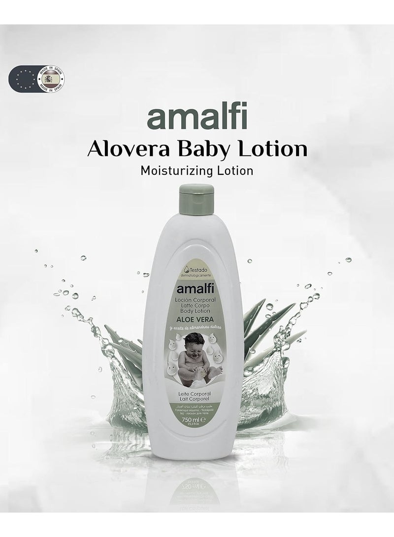 امالفي لوشن الجسم الوفيرا بيبي 750 مل - Image 3