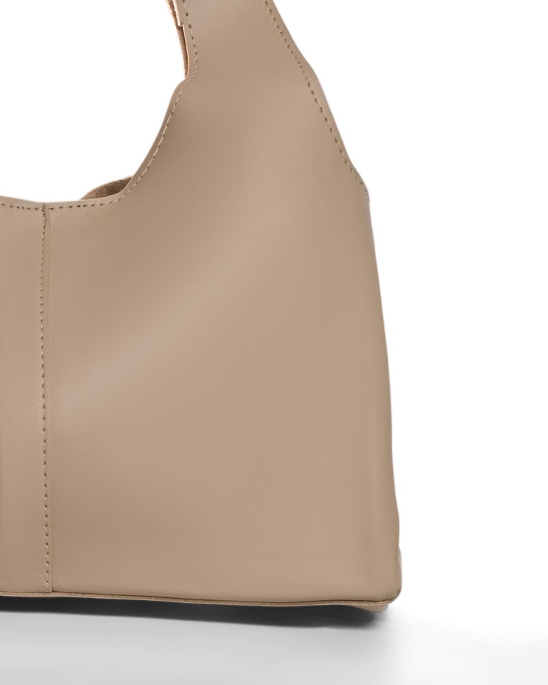 حقيبة كتف جلد – تصميم بسيط للنساء - Image 1