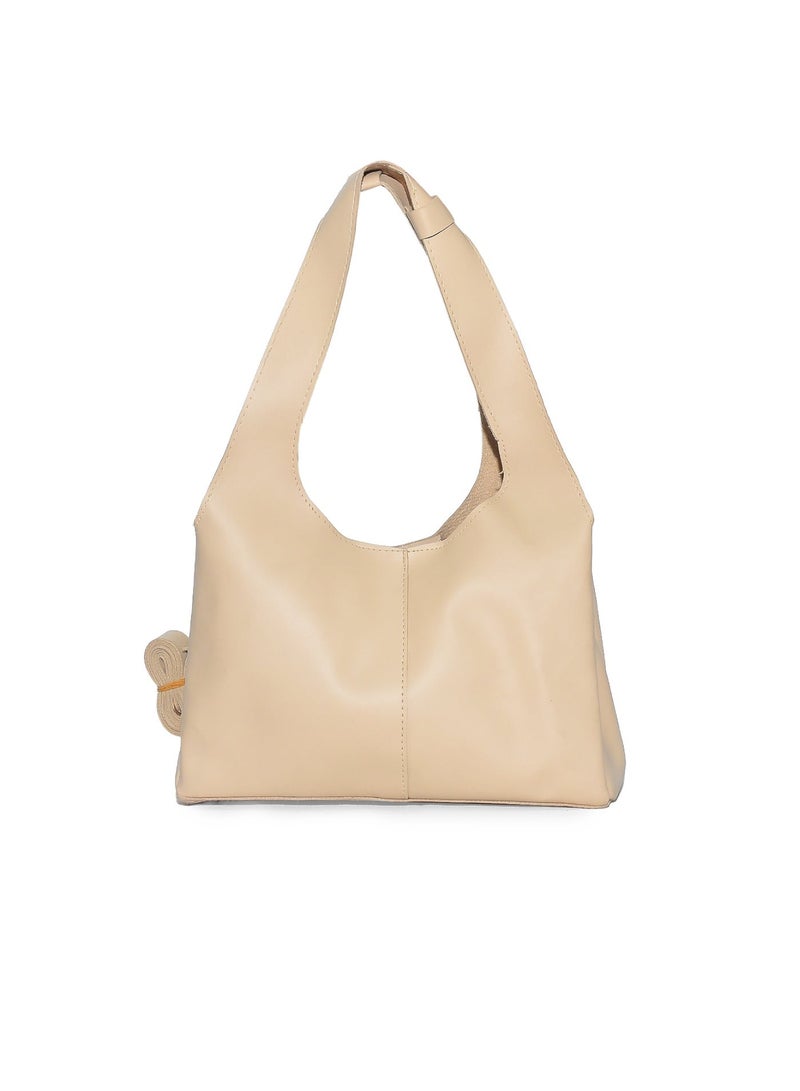 حقيبة كتف جلد – تصميم بسيط للنساء - Image 1