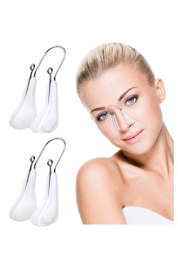 2 Pairs Nose Shaper Lifter Clip,Reshape & Straighten Wide Noses for Men & Women - Image 1