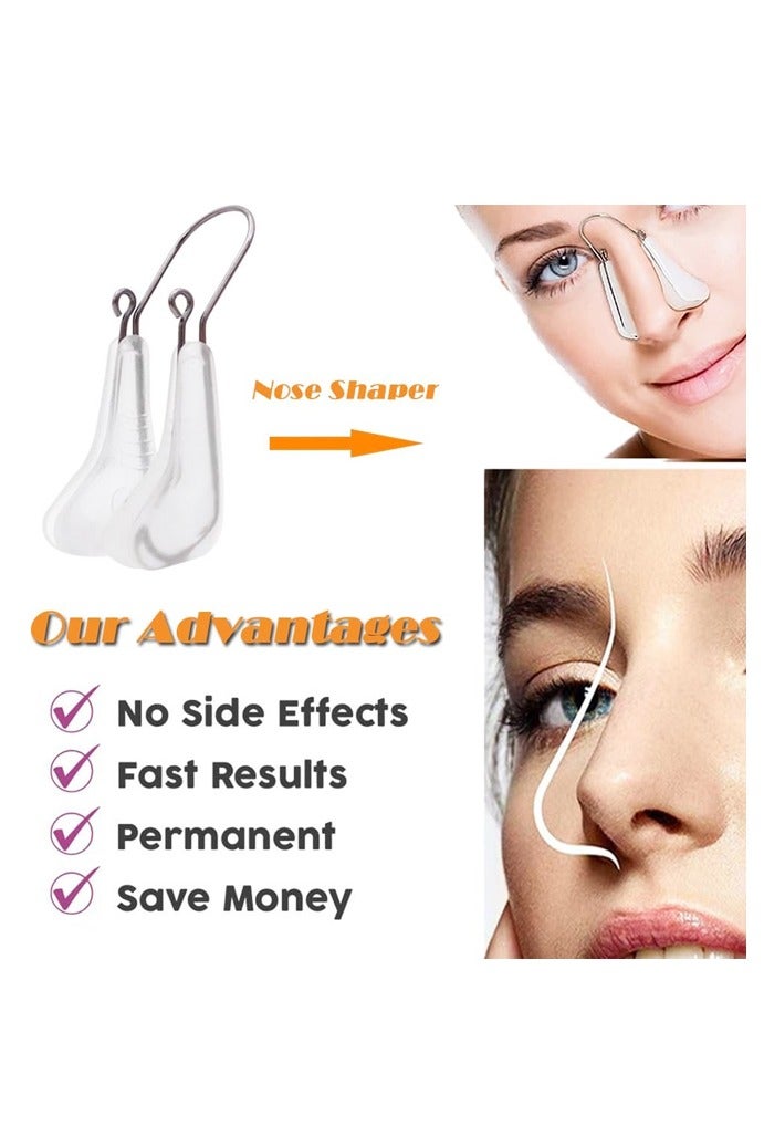 2 Pairs Nose Shaper Lifter Clip,Reshape & Straighten Wide Noses for Men & Women - Image 4