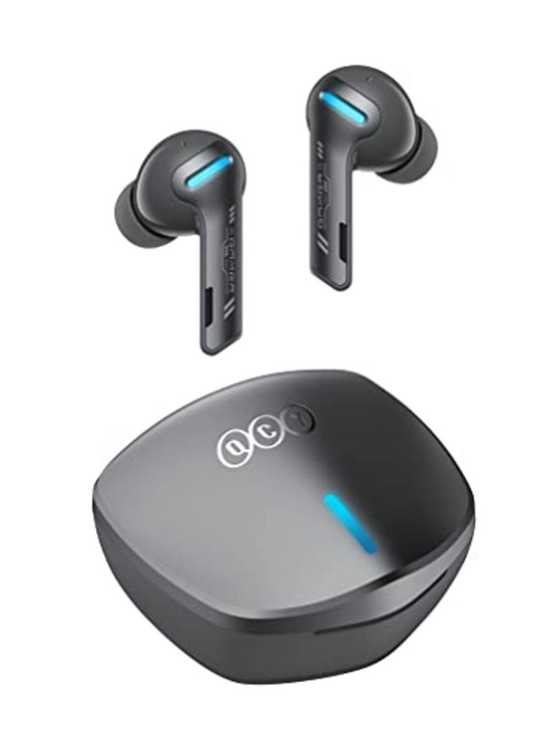 QCY G1 Wireless Earbuds, Gaming Bluetooth Headphones with Microphone