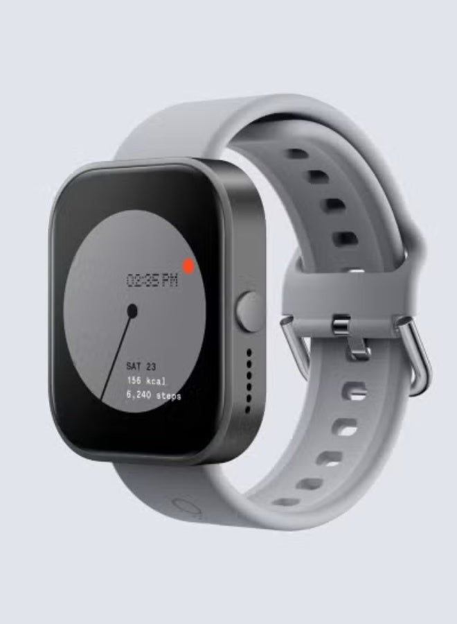 TIGER Watch Pro Smartwatch – Bluetooth Calling, AMOLED Display, IP68 Waterproof – Ash Grey | Fitness Tracker with Heart Rate Monitor, Step Counter, Sleep Tracking | Sports Modes, Smart Notifications, Long Battery Life, Compatible with Android & iOS - Image 5