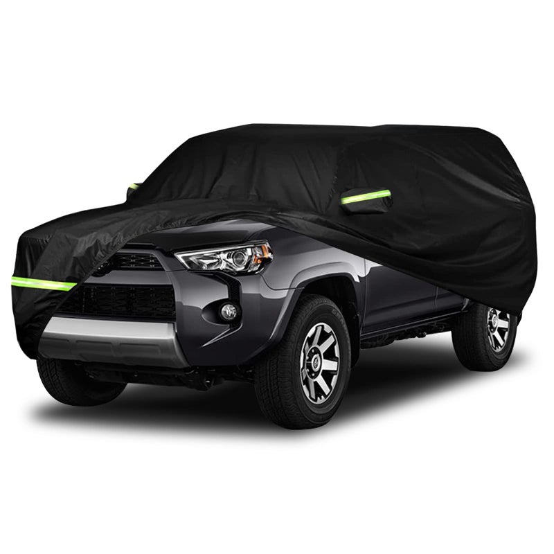 SPORTULI Waterproof Car Covers Replace for 2002-2025 Toyota 4runner, 6 Layers All Weather Custom-Fit Outdoor Full Car Covers with Zipper Door for Snow Rain Dust Hail Protection (4Runner) - Image 1