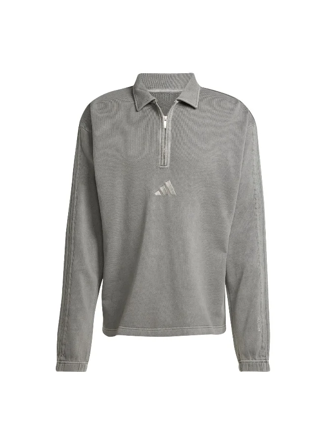Adidas Adidas M A Szn W Ft Hz Black Sweatshirt (Long Sleeve) Sweatshirts For Men