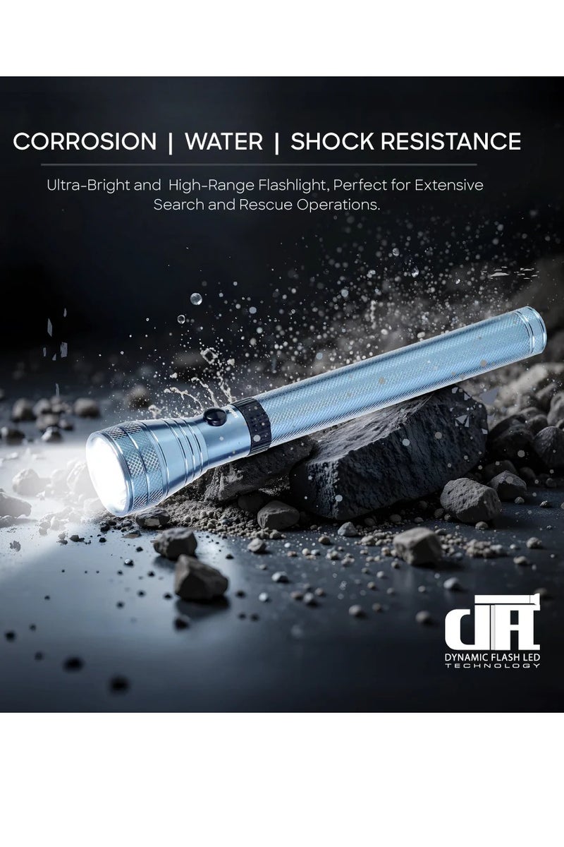 Sanford Soldier Battalion 5W LED Flashlight with 1800M Range 3 Hour Runtime (SF4668SL) - Image 5