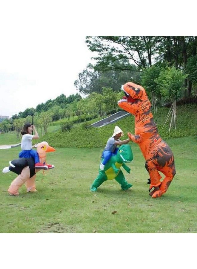 Kiddale مروحة نفخ قابلة للنفخ مروحة صغيرة مروحة محمولة لمراوح نفخ لزي الديناصور أو ملابس ألعاب نفخ أخرى (نسخة محدثة) - Image 5