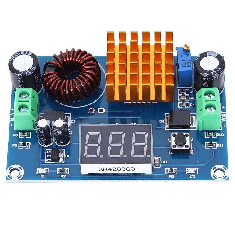 klarako DC Voltage Regulator Power Supply Step up Converter Module Converter Power Supply 3-35V to 5V-45V Adjustable Boost Converter with LED Display - Image 1