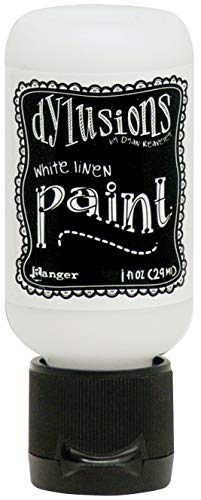 Dylusions Paint LIN, White Linen - Image 5