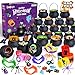 Letapapa 256 PCS Halloween Party Favors for Kids 32 Pack Prefilled Small Plastic Witch Cauldron With Assorted Halloween Toy In Bulk Miniatures for Kids Trick or Treat Halloween Classroom Rewards - Image 3