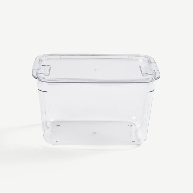 OC HOME Clear Storage Box With Lid 6L
