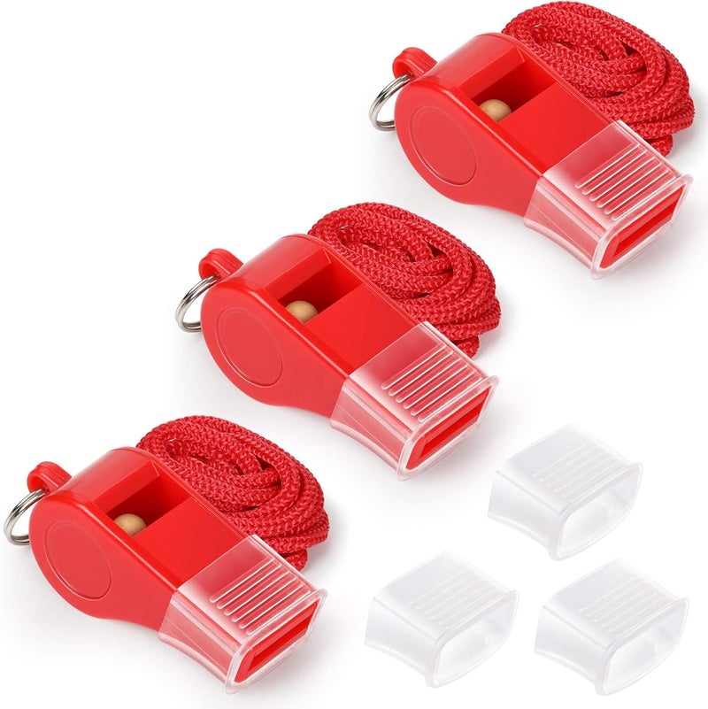 FYA Whistle with Lanyard and Mouth Grip, Super Loud Sports Whistles, Perfect for Coaches, Referees, Emergency, Lifeguard, Survival, Outdoor - Image 1