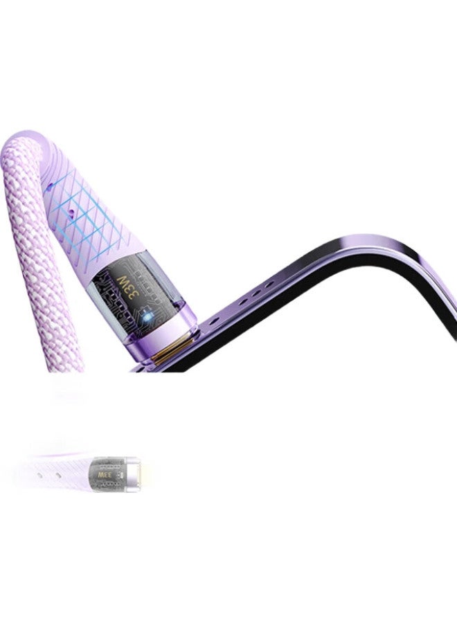 Rock [Smart Fast Charging] Apple Charging Cable, Fast Charging Data Cable, Usb To Lightning, Tablet Ipad Iphone 14/13 Pro Max/12/Xs Phone, 1.2 Meters - Image 2