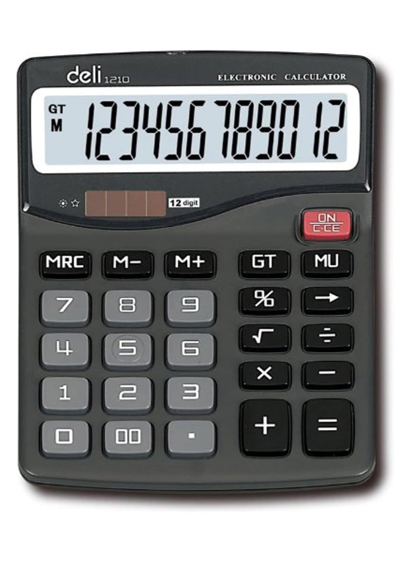 Deli Calculator 12 Digit E1210 - Image 1