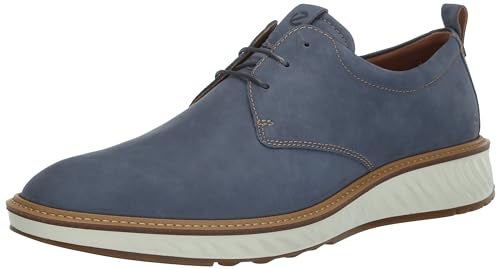 ECCO Men's ST.1 Hybrid Plain Toe Oxford, Ombre Nubuck, 7-7. 5 - Image 4