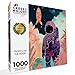 Cross & Glory Cross Glory Tropics on The Moon 1000 Piece Jigsaw Puzzle for Adults Stunning Artwork of Astronaut and Tropical Plants on The Moon Challenging Puzzle for Space Lovers Pieces - Image 3