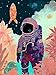 Cross & Glory Cross Glory Tropics on The Moon 1000 Piece Jigsaw Puzzle for Adults Stunning Artwork of Astronaut and Tropical Plants on The Moon Challenging Puzzle for Space Lovers Pieces - Image 2