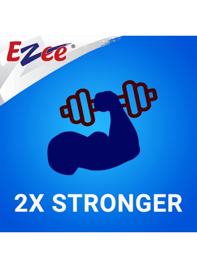 Ezee Garbage Trash Bag for Dustbin | 30 Pieces | Large 24 X 32 Inches I 15 piece x Pack of 2, Disposable plastic, 30 Count, Plastic - Image 4