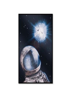 Astronauts Galaxies Wall Art Poster Moon Earth Cyberpunk Sci Fi Mural Modern  Canvas Picture Print Living Room ate